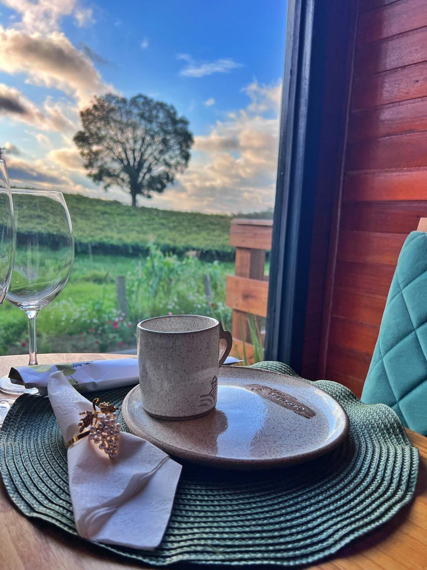 Capanna Del Vale - Um Refugio No Vale Dos Vinhedos Com Experiencia Exclusiva De Degustacao Na Vinicola Dom Candido Bento Goncalves Ngoại thất bức ảnh