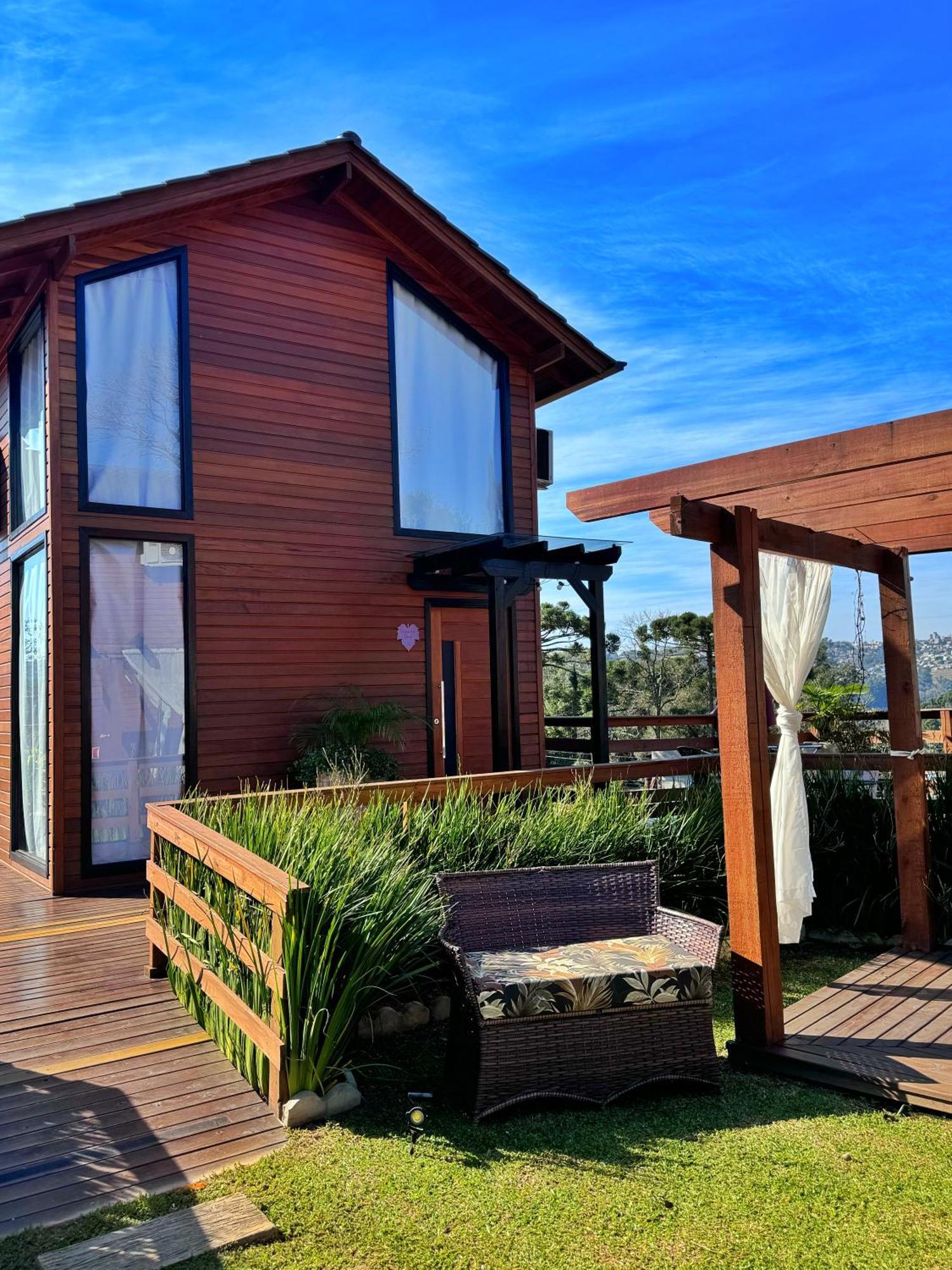 Capanna Del Vale - Um Refugio No Vale Dos Vinhedos Com Experiencia Exclusiva De Degustacao Na Vinicola Dom Candido Bento Goncalves Ngoại thất bức ảnh
