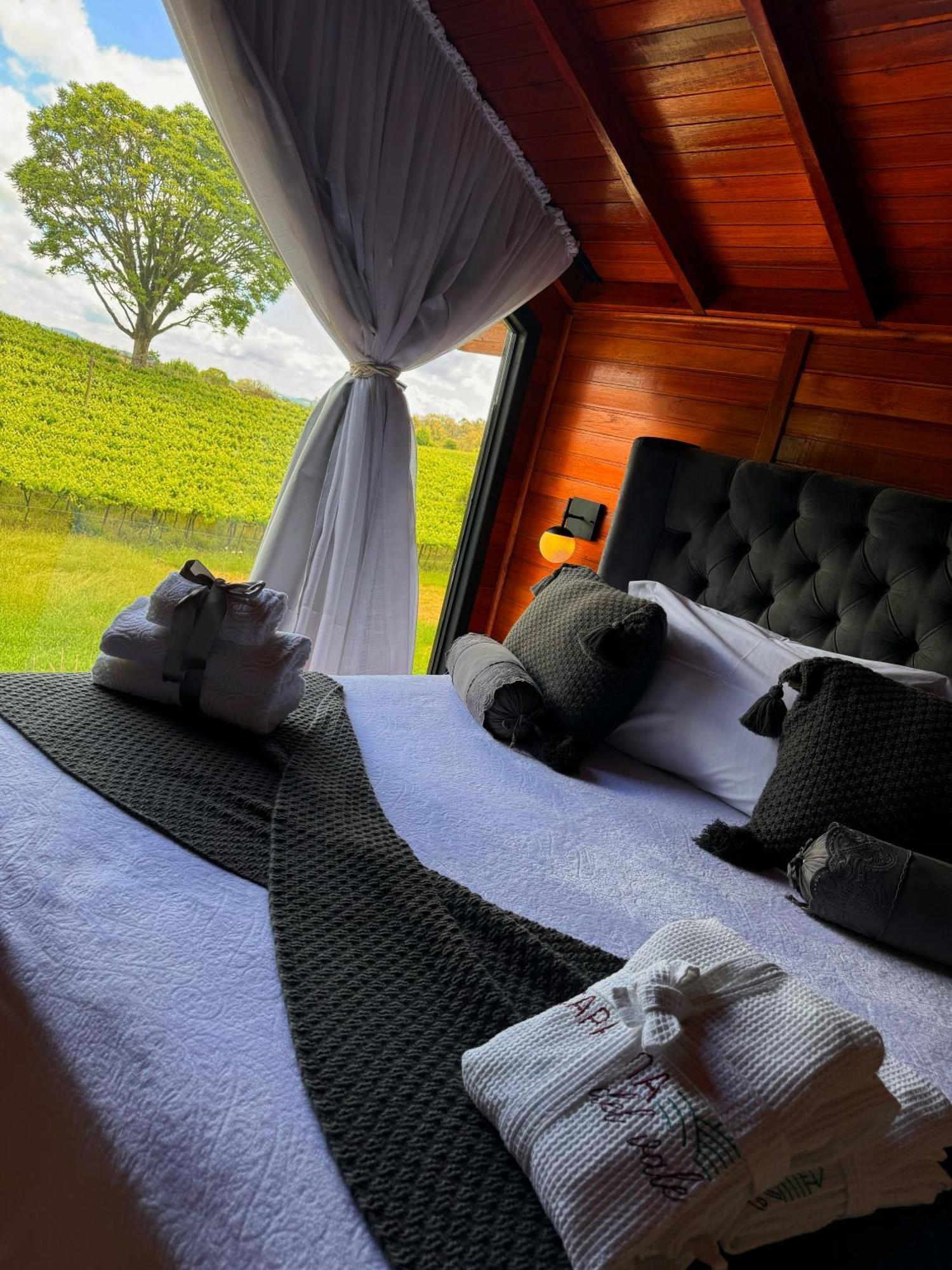 Capanna Del Vale - Um Refugio No Vale Dos Vinhedos Com Experiencia Exclusiva De Degustacao Na Vinicola Dom Candido Bento Goncalves Ngoại thất bức ảnh